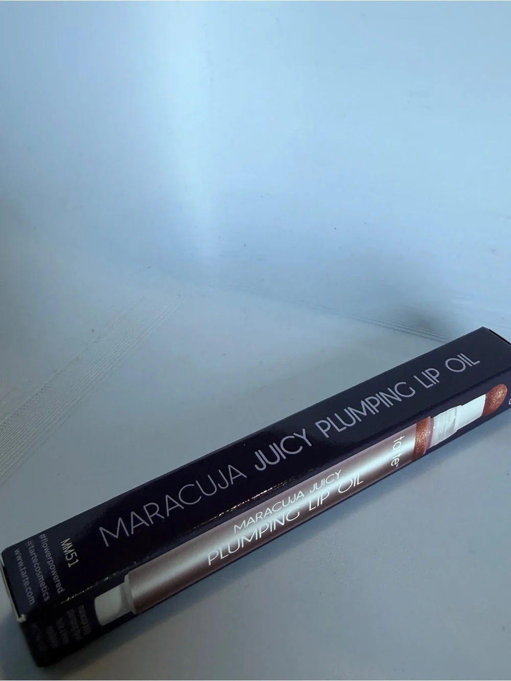 tarte Maracuja Juicy Plumping Lip Oil - Shimmering Maple- New In Box